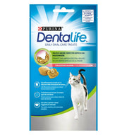 Purina Dentalife Daily Oral Care Golosinas Snacks Para Gatos Pollo Salmón 40g-0