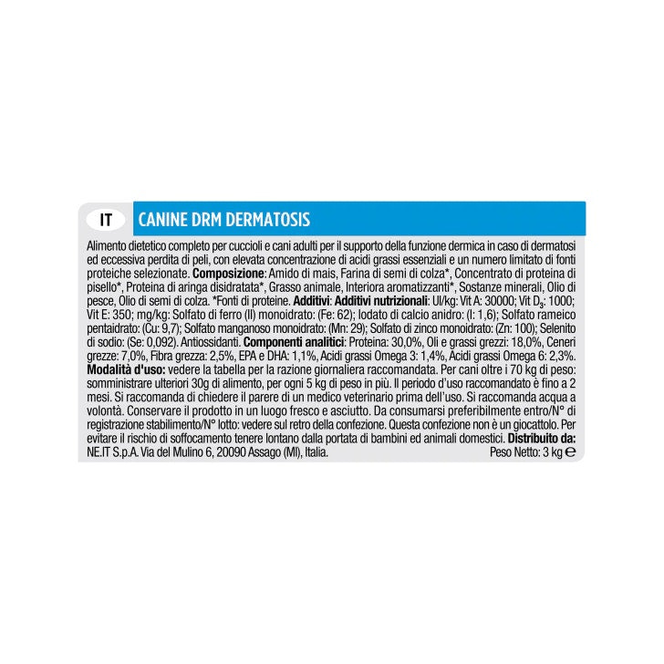 Purina Pro Plan Veterinary Diets Dry Dog DRM Dermatosis Bolsa 3kg-4