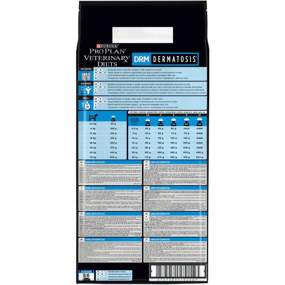 Purina Pro Plan Veterinary Diets Dry Dog DRM Dermatosis Bolsa 12kg-2