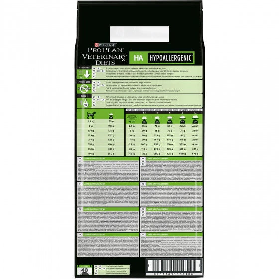 Purina Pro Plan Veterinary Diets Dry Dog HA Hipoalergénico Bolsa 11kg-2