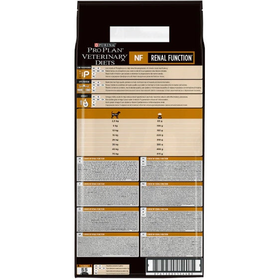 Purina Pro Plan Veterinary Diets Dry Dog NF Función Renal Bolsa 12kg-2