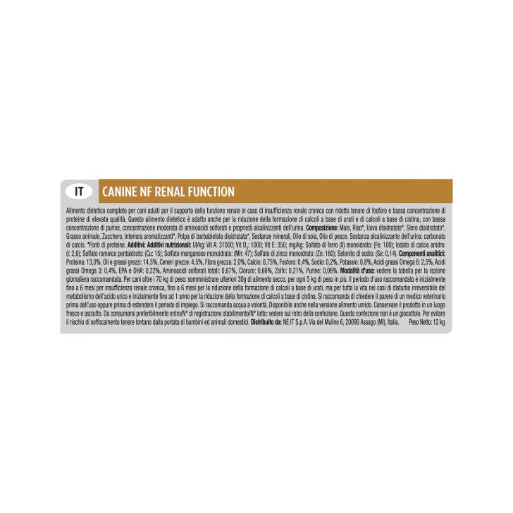 Purina Pro Plan Veterinary Diets Dry Dog NF Función Renal Bolsa 12kg-4