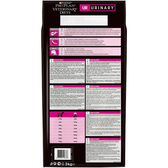 Purina Pro Plan Dietas Veterinarias Perro Seco UR Urinario 3kg-2