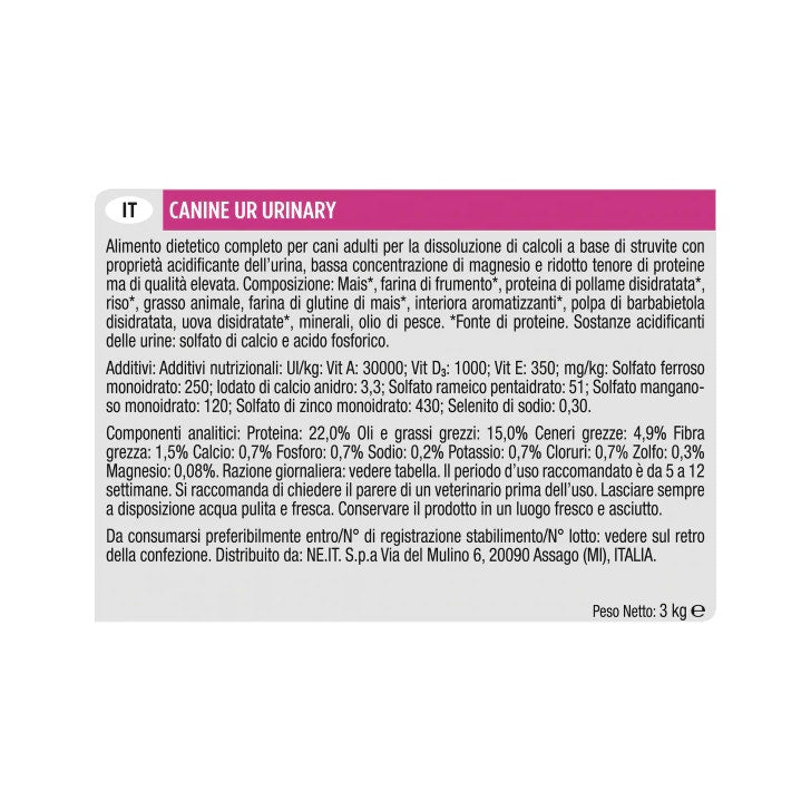 Purina Pro Plan Dietas Veterinarias Perro Seco UR Urinario 3kg-4