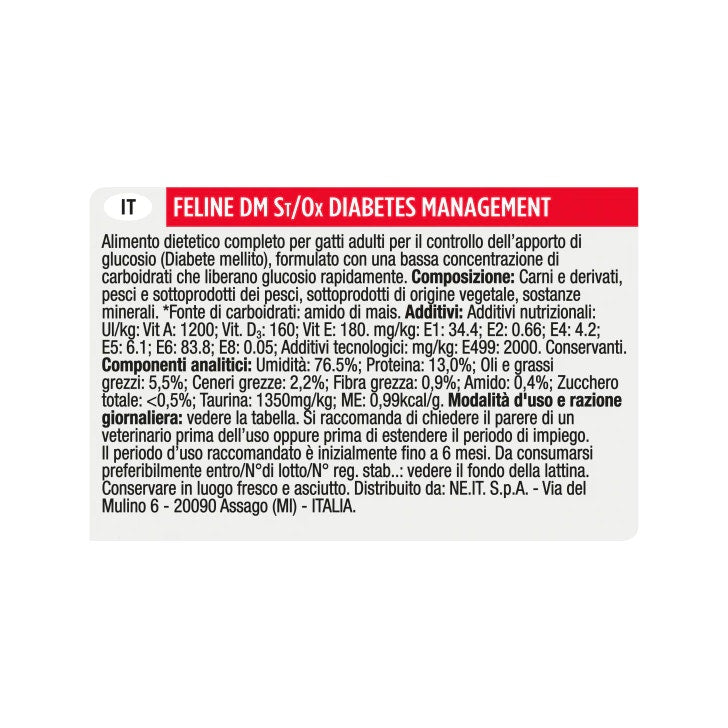 Purina Pro Plan Veterinary Diets Wet Cat DM Diabetes Management St / Ox 195g Can-3