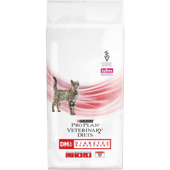 Purina Pro Plan Veterinary Diets Dry Cat DM Diabetes Management St/Buey Bolsa 1,5kg-1