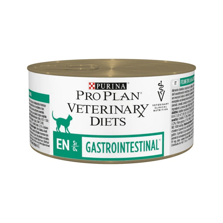 Purina Pro Plan Veterinary Diets Wet Cat EN Gastrointestinal St/Buey Lata 195g-2