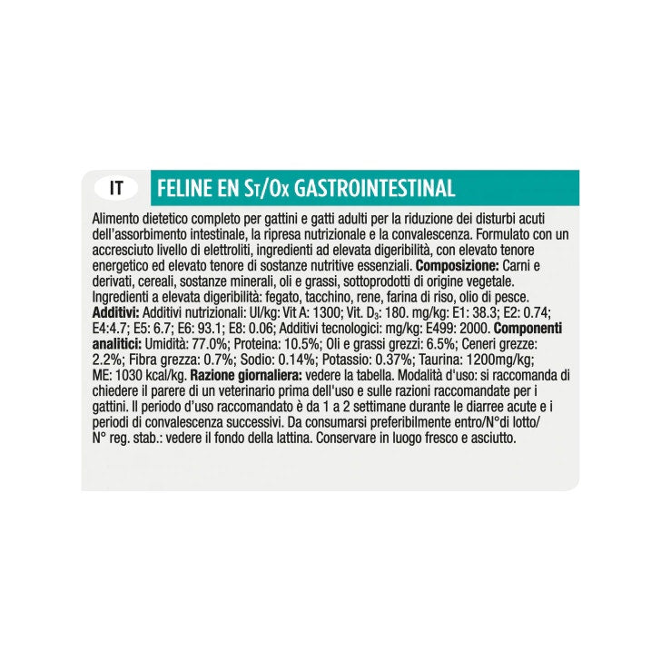 Purina Pro Plan Veterinary Diets Wet Cat EN Gastrointestinal St/Buey Lata 195g-3