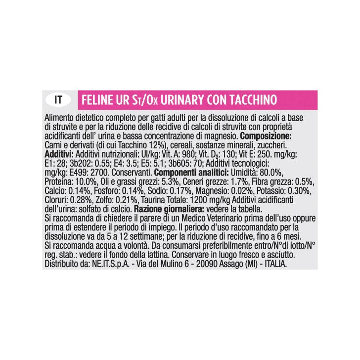 Purina Pro Plan Veterinary Diets Wet Cat UR Urinary St/Buey Con Pavo 195g Lata-2
