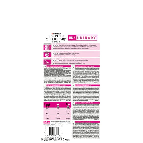 Purina Pro Plan Veterinary Diets Dry Cat UR Urinario St/Buey Ocean Fish Bolsa 1,5kg-2
