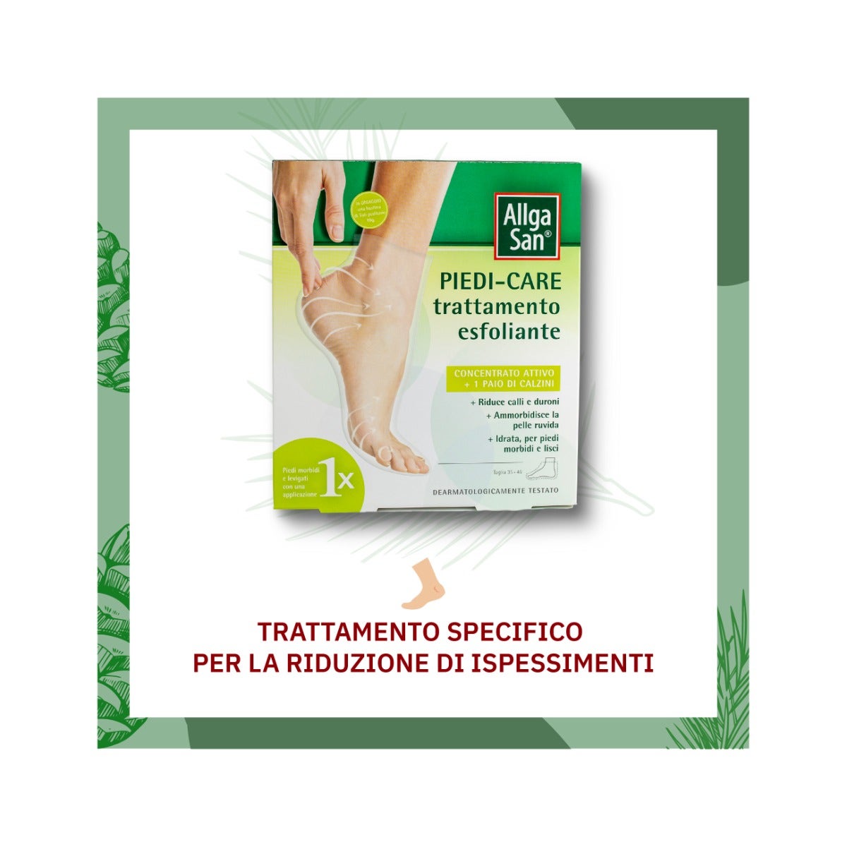 Allgasan Feet-Care Tratamiento Exfoliante 20ml-4