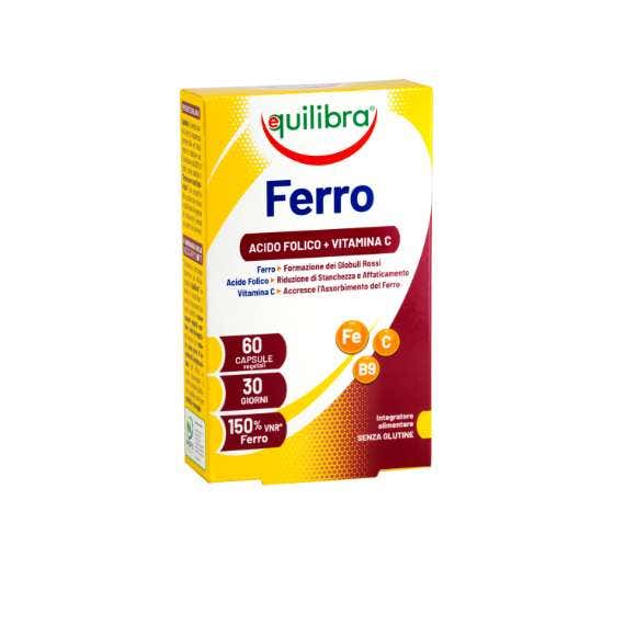 Equilibra el Hierro con Ácido Fólico + Vitamina C 60 Cápsulas-1
