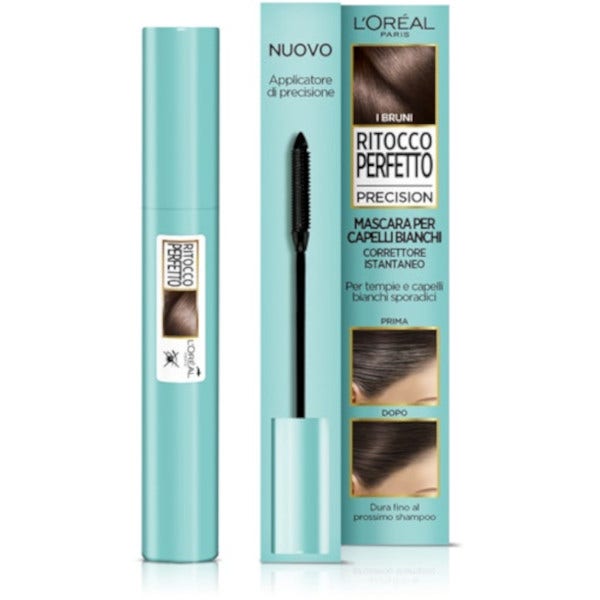 Máscara de pestañas L'Oréal Paris Instant Touch Up Perfect Precision No Stain 2 Brown 8ml-2