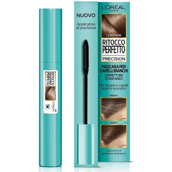 Máscara de pestañas L'Oréal Paris Instant Touch Up Perfect Precision No Stain 3 Brown 8ml-2