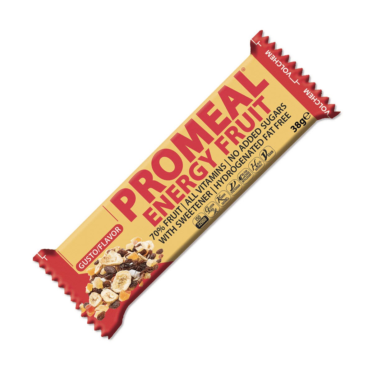 Volchem Promeal Energy Barrita Energética Fruta Sabor Muesli 38g-1