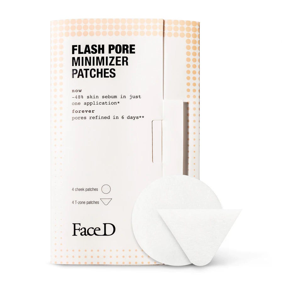 Face D Patch Reducción instantánea de poros 8 parches-2