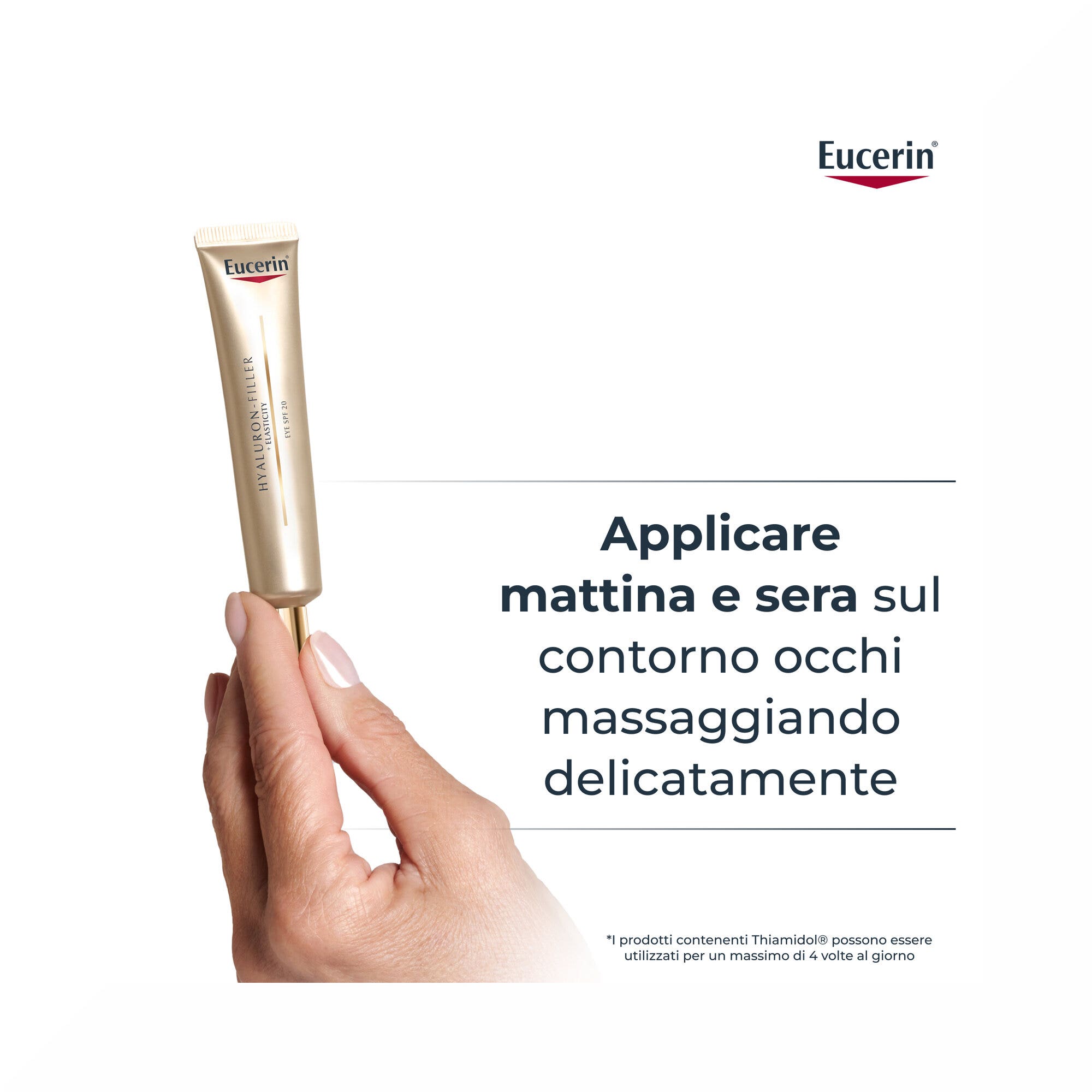 Eucerin Hyaluron-Filler + Elasticity Contorno de Ojos 15ml SPF15-7