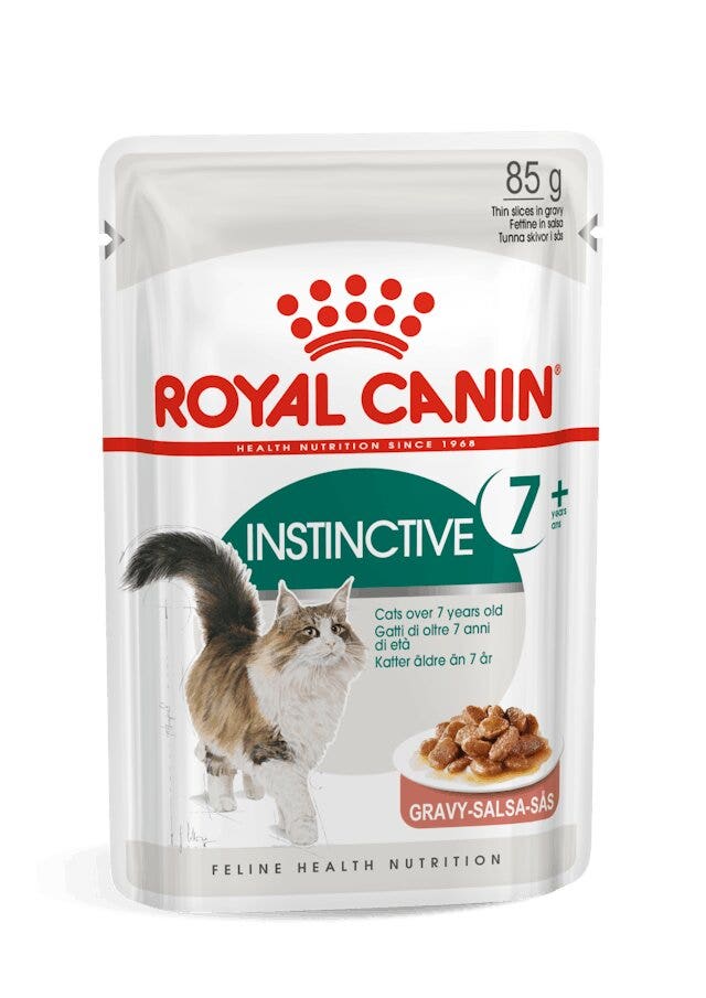 Royal Canin Instinctive 7+ Salsa Comida Húmeda para Gatos 85g-1