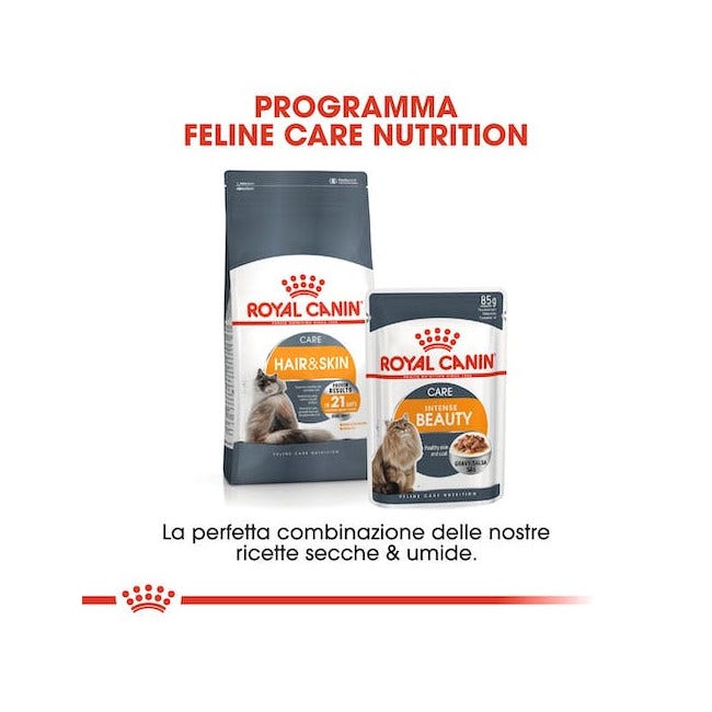 Royal Canin Intense Beauty Gravy Comida Húmeda para Gatos Adultos Sobre 85g-7
