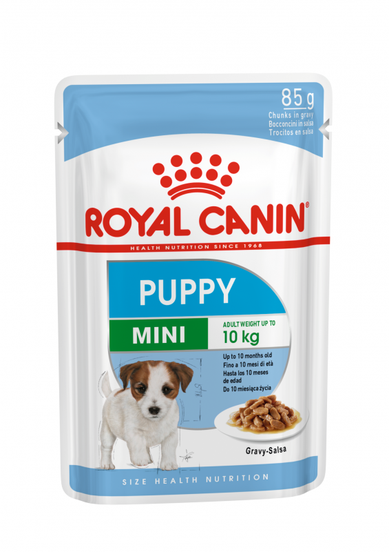 Royal Canin Slices En Salsa Para Cachorros Tamaño Mini Sobre 85g-1