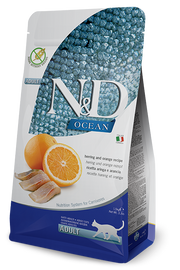Farmina N&D Ocean Arenque Y Naranja Gatos Adultos Bolsa 1,5kg-1
