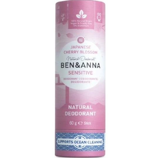 Ben & Anna Desodorante Stick Sensitive Flor de Cerezo Japonés 60g-4