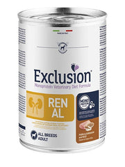 Exclusion Monoprotein Veterinary Diet Fórmula Renal Húmedo Sorgo / Cerdo / Arroz Perros Bote 400g-1