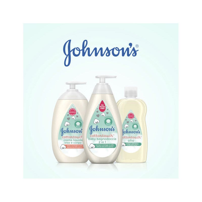 Johnson's Baby Cottontouch Crema Líquida Rostro Y Cuerpo 500ml-8