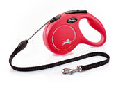 Correa Flexi New Classic En Cuerda Para Perros Color Rojo Talla M 5m-1