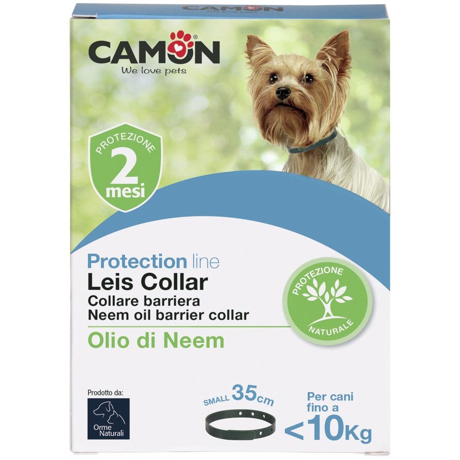Camon Protección Collar Barrera Pesticida Aceite De Neem Talla S-2