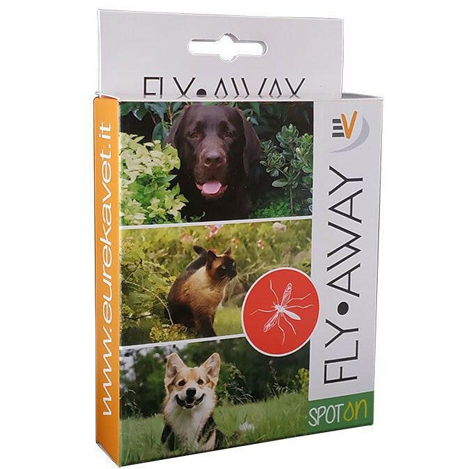 Fly Away Spot On Neem Oil Dog Skin Protection 10 Ampollas-1