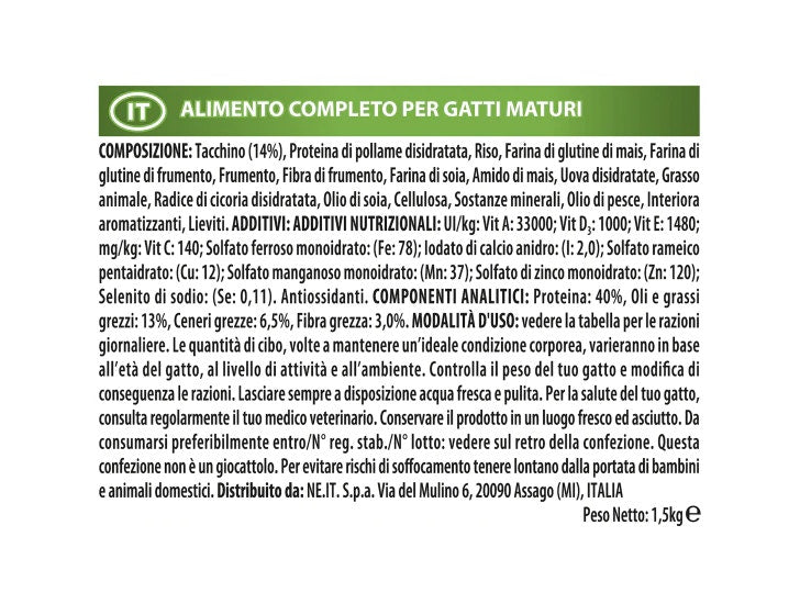 Purina Pro Plan Esterilizadas Gato Senior 7+ Croquetas Pavo Bolsa 1,5kg-4