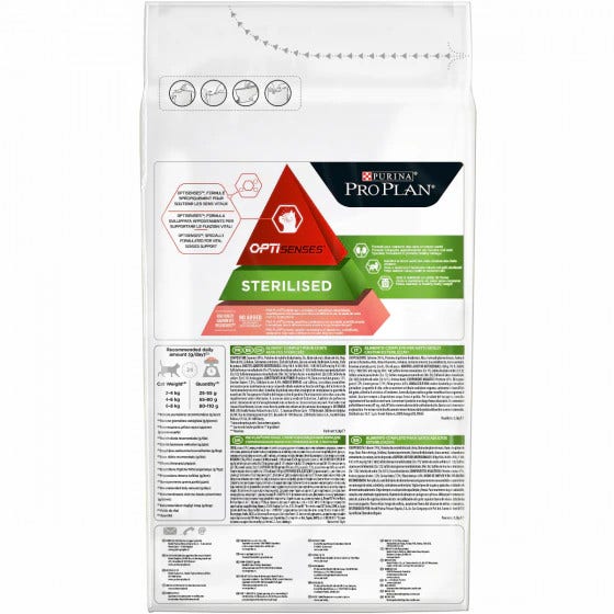 Purina Pro Plan Alimento Seco Rico en Salmón para Gatos Adultos Esterilizados Bolsa 1,5kg-2