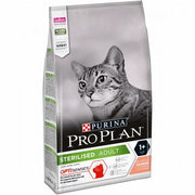 Purina Pro Plan Alimento Seco Rico en Salmón para Gatos Adultos Esterilizados Bolsa 1,5kg-1