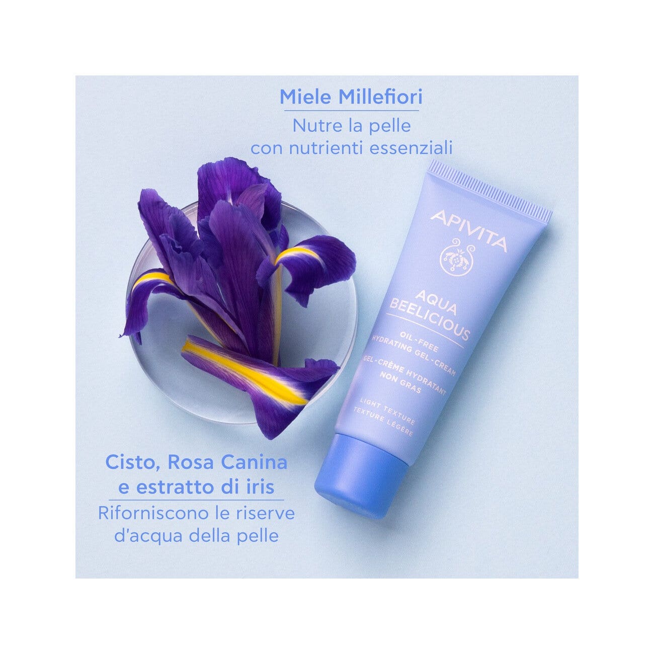 Apivita Gel-Crema Hidratante Oil Free Textura Ligera 40ml-6