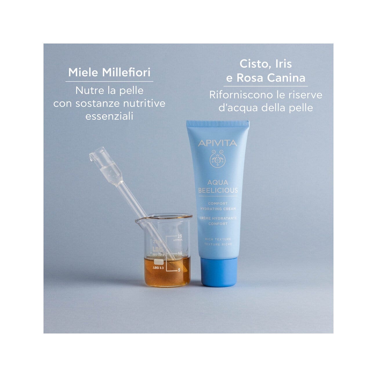 Apivita Confort Crema Hidratante Textura Rica 40ml-6