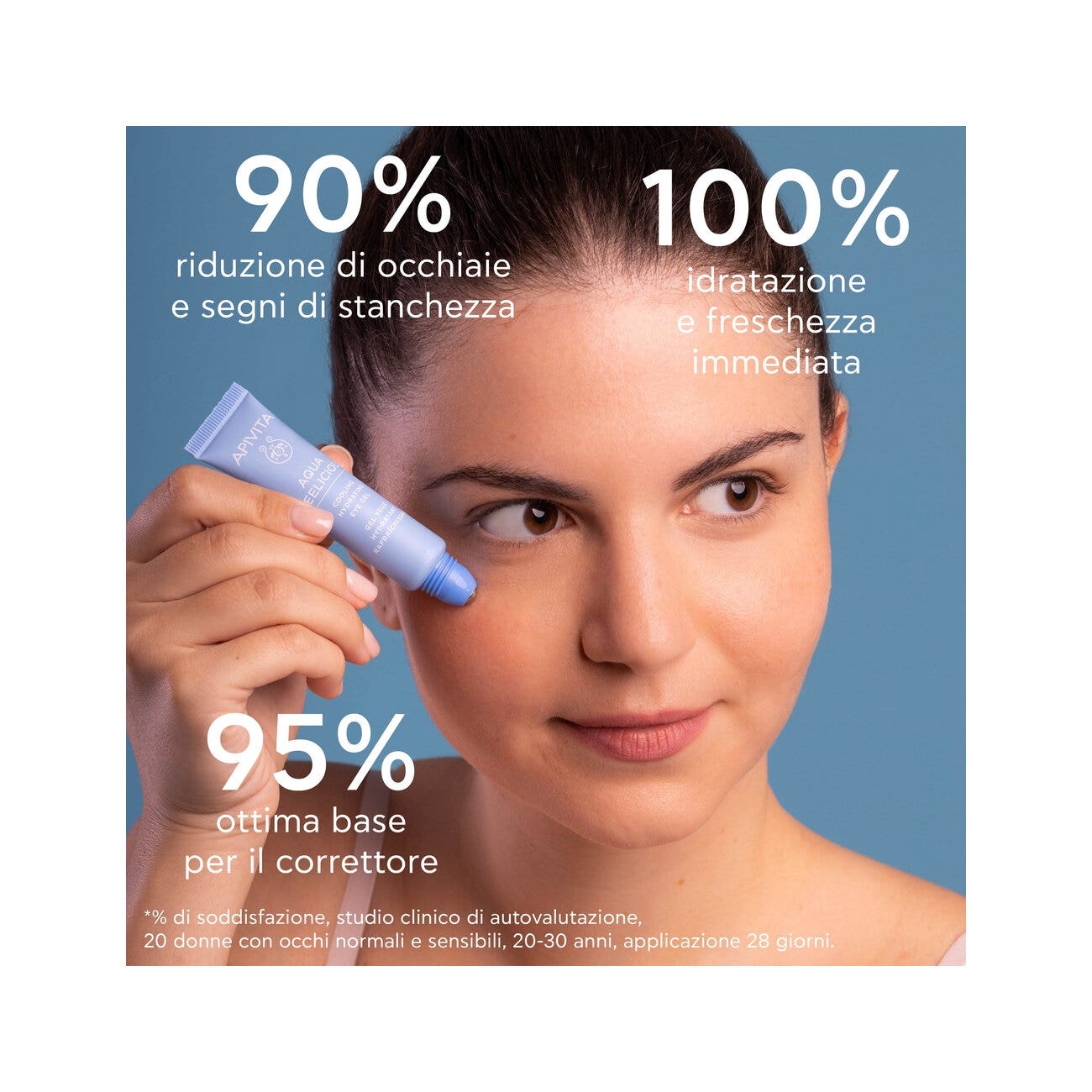 Apivita Gel Contorno de Ojos Hidratante Refrescante 15ml-4