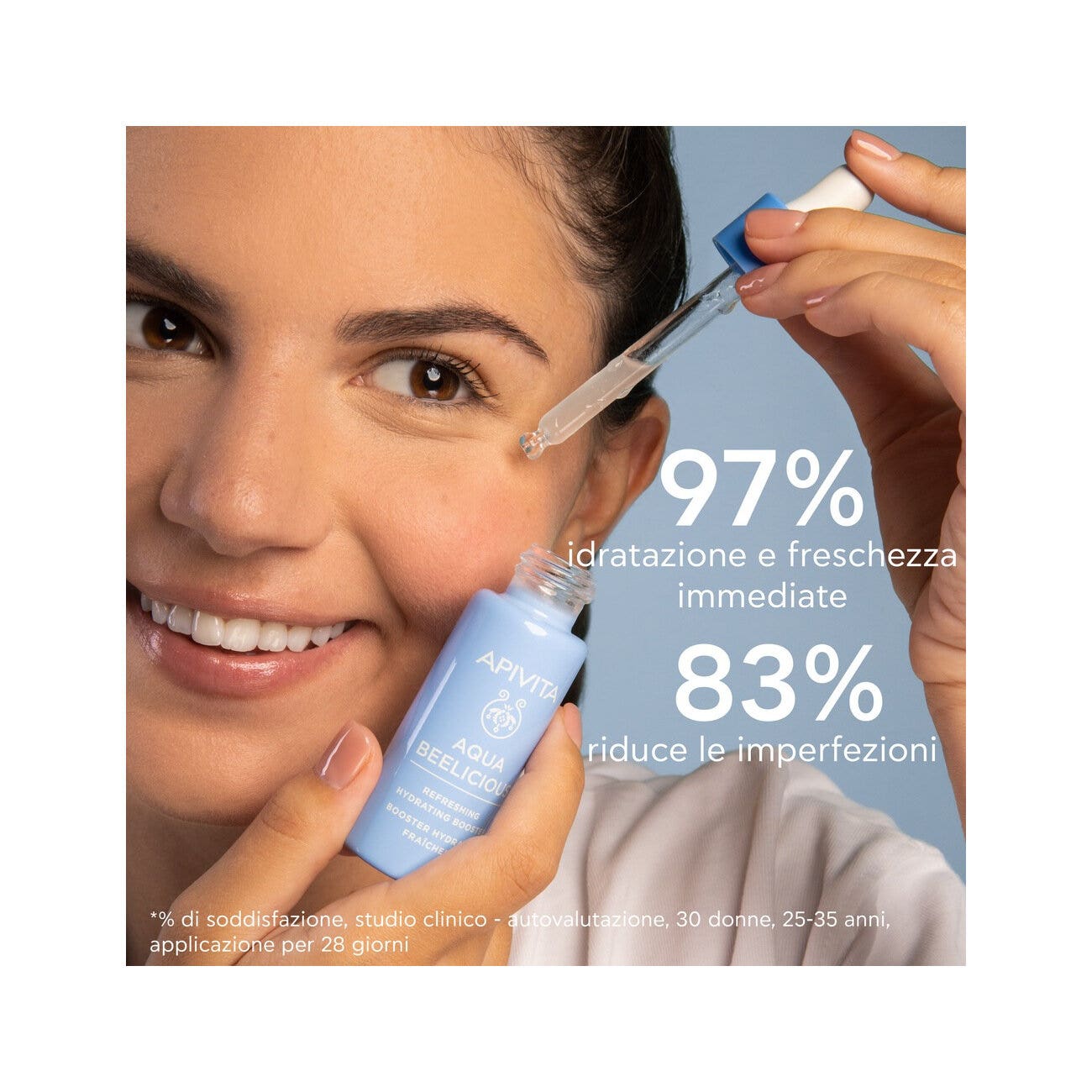 Apivita Aqua Beelicious Booster Hidratante Refrescante 30ml-4