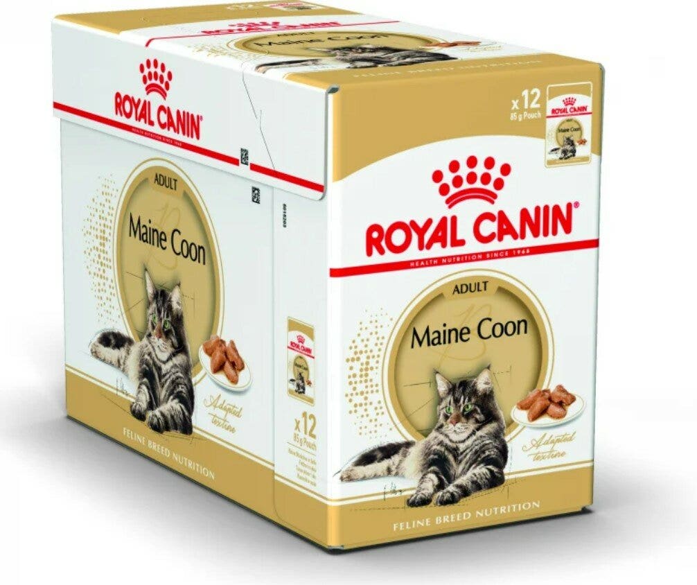 Royal Canin Wet Adult Cat Maine Coon Multipack Mousse 12 Sobres De 85gr-2