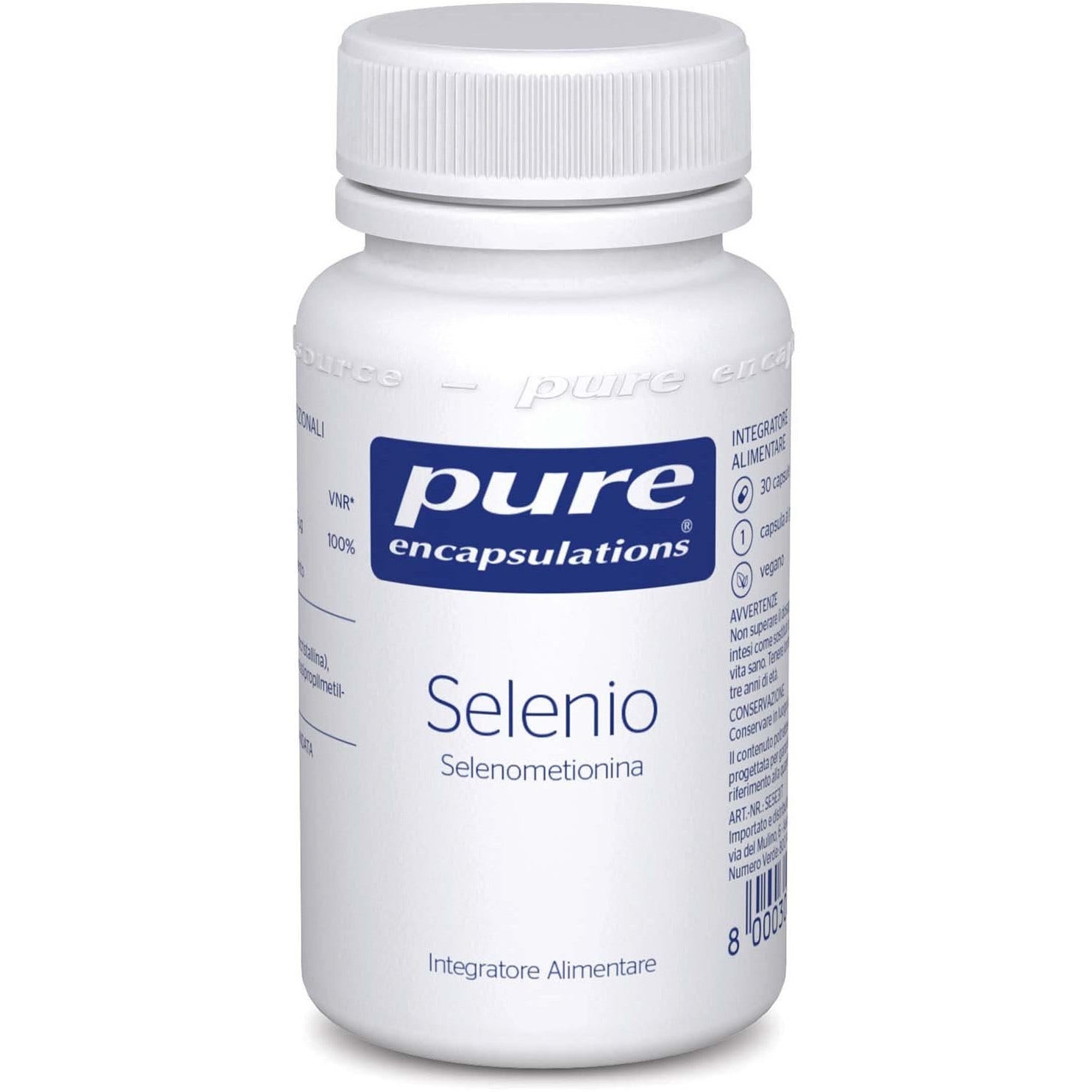 Pure Encapsulations Selenio 30 Cápsulas-3