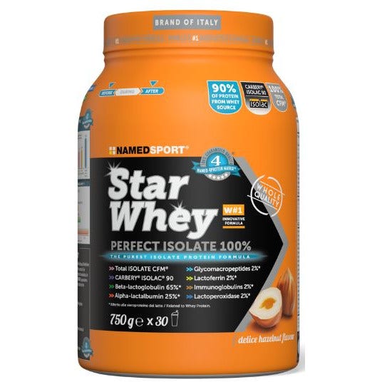 Named Sport Star Whey Isolate 100% Avellana 750g-3