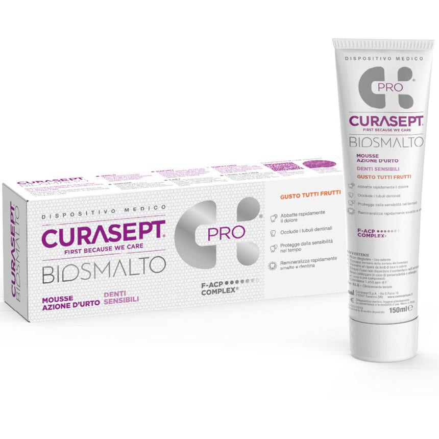 Curasept Biosmalto Espuma Dientes Sensibles 50ml-3