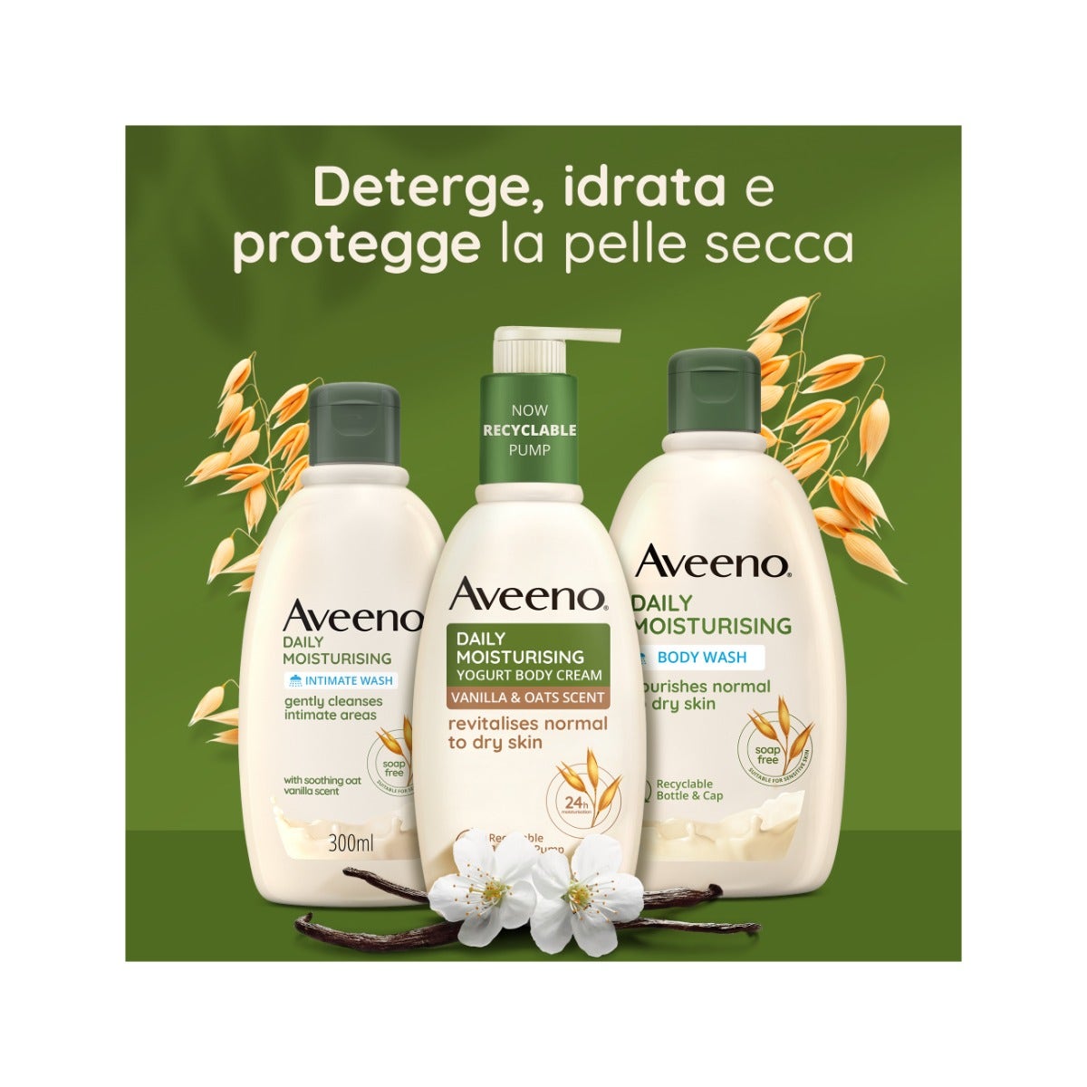 Aveeno Daily Moisturizing Crema Corporal Hidratante Yogurt Vainilla & Avena 300ml-23
