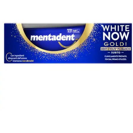 Mentadent White Ahora Oro 50ml-1