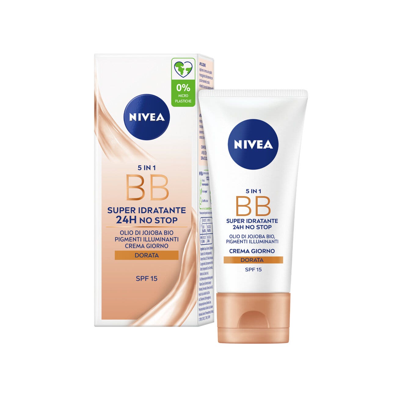 Nivea Essentials BB Crema de Día Hidratante Uniforme Spf 15 Dorado 50ml-6