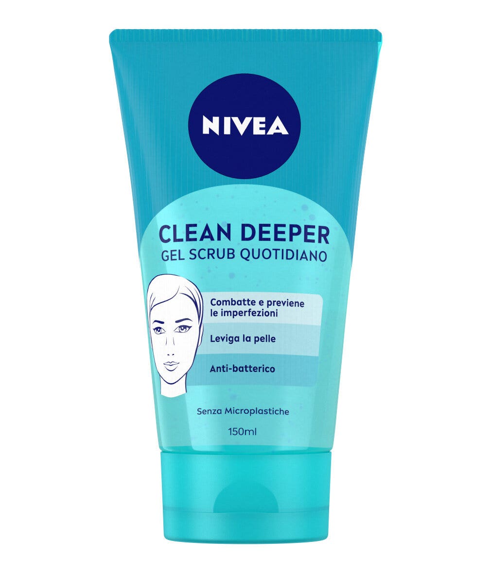 Nivea Gel Exfoliante Diario Limpieza Profunda 150ml-3