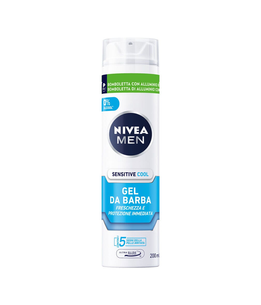 Nivea Men Sensitive Cool Gel de Afeitar 200ml-4