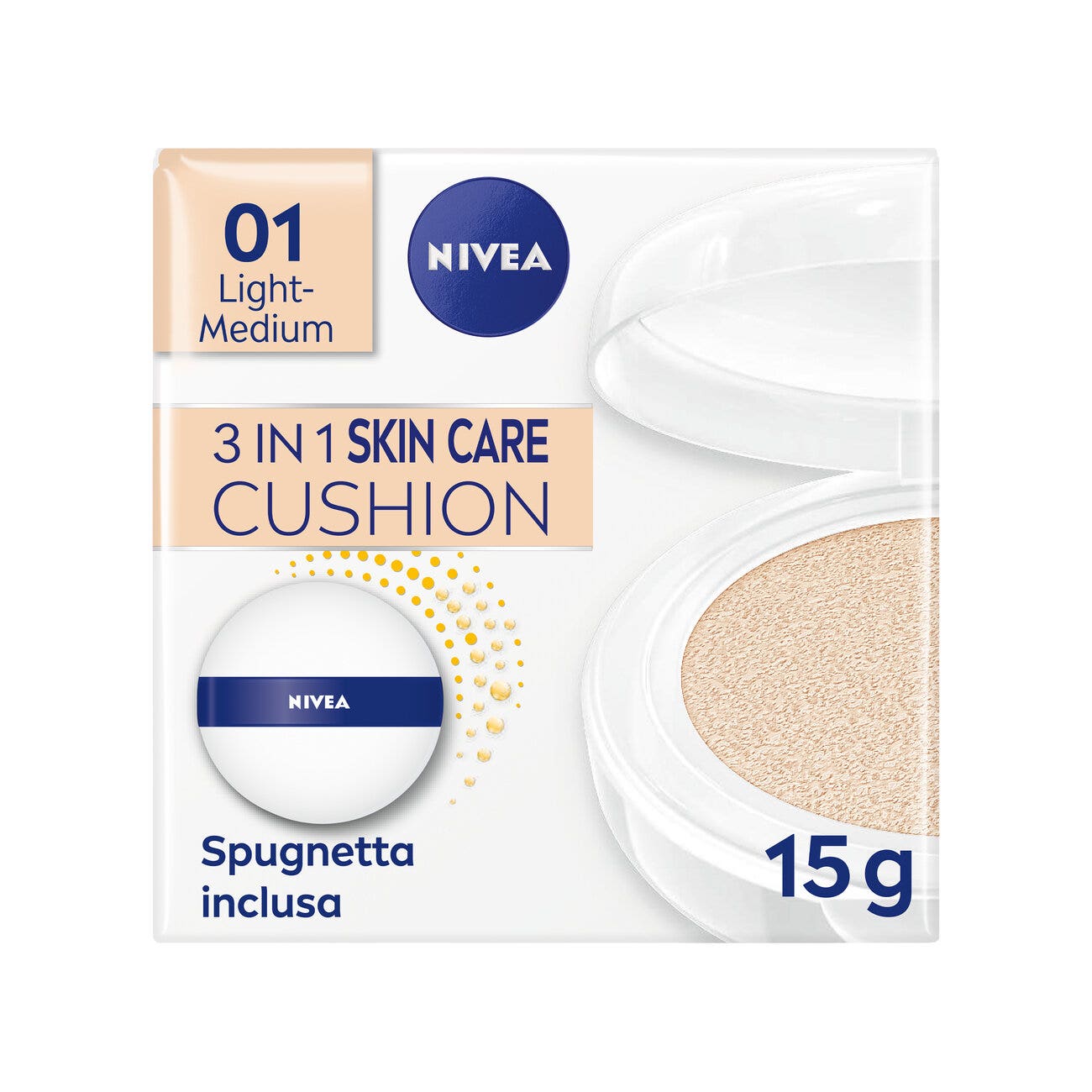 Nivea Q10 Plus Cojín Antiarrugas 3 En 1 Cuidado De La Piel Ligero-Medio 15ml-6