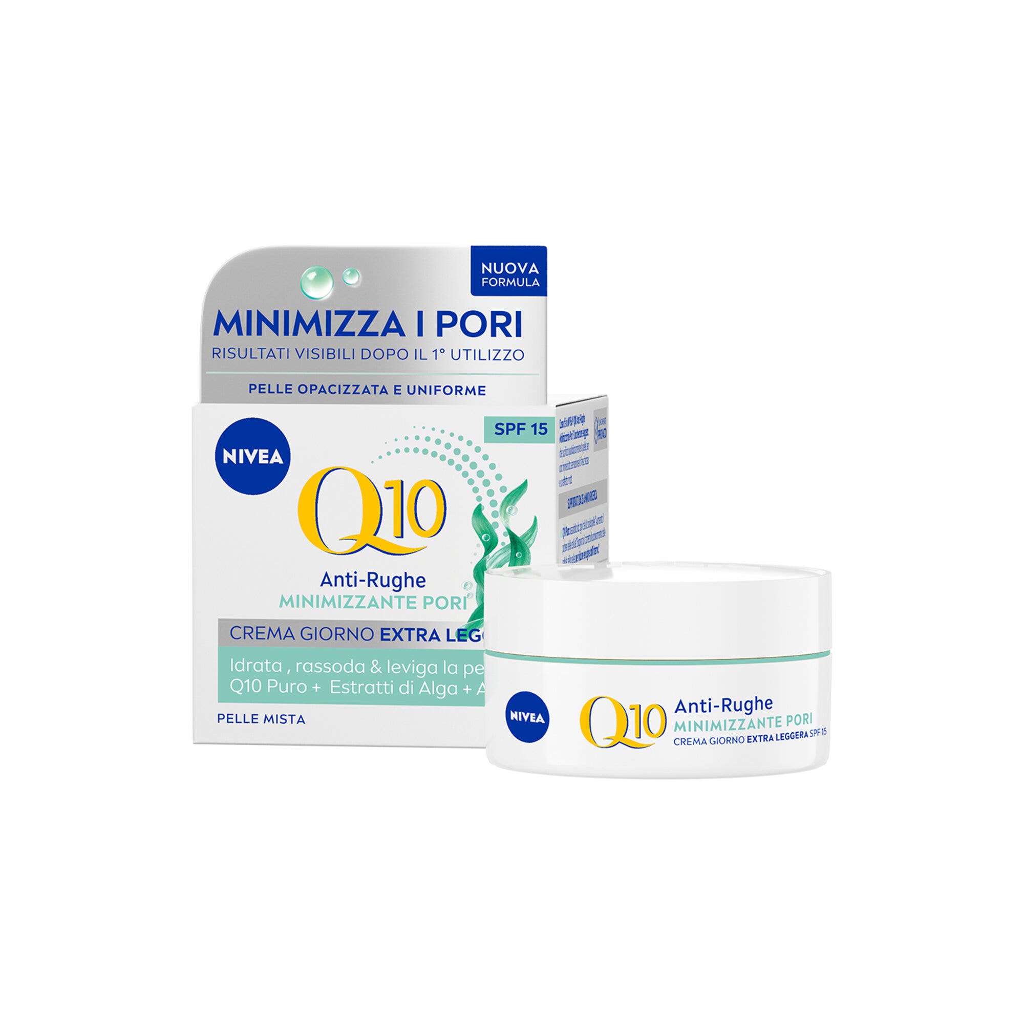 Nivea Q10 Power Crema Día Antiarrugas + Suavizante Spf 15 50ml-1