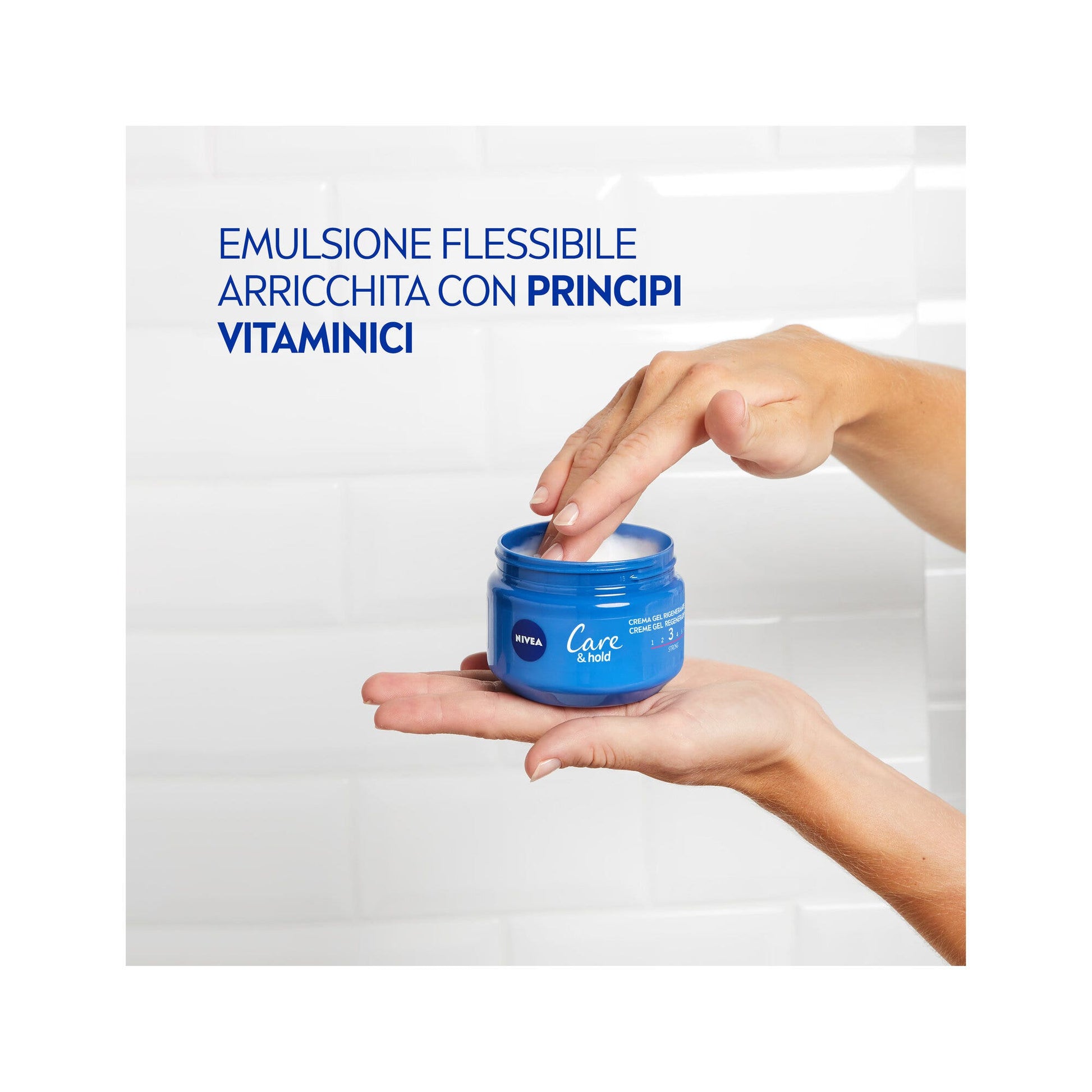 Nivea Styling Creme Gel Cuidado y Fijación 150ml-4
